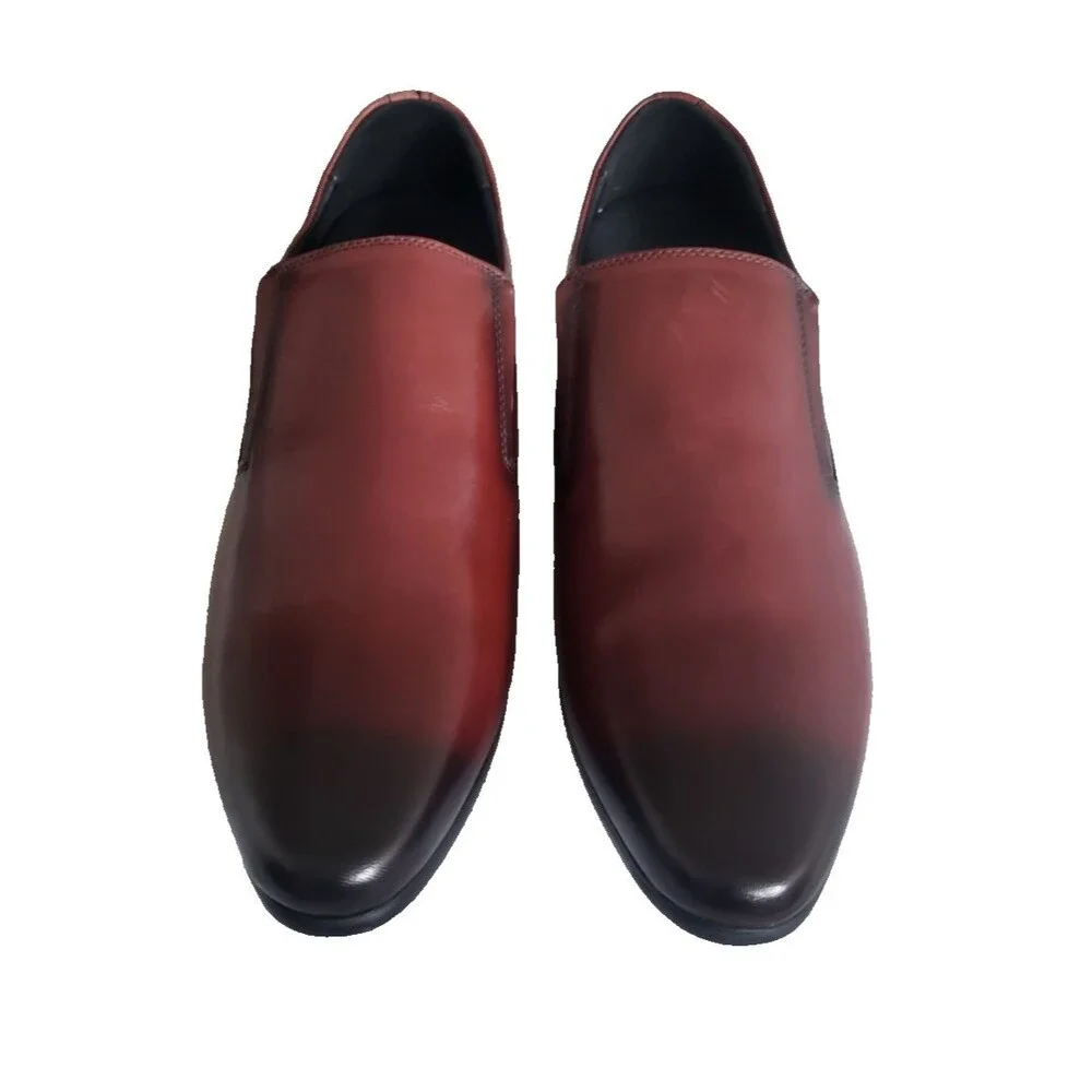 CALTO - Y5531 - 3 Inches Taller (Cordovan Dark Brown) - Lightweight Men's Sz 7.5